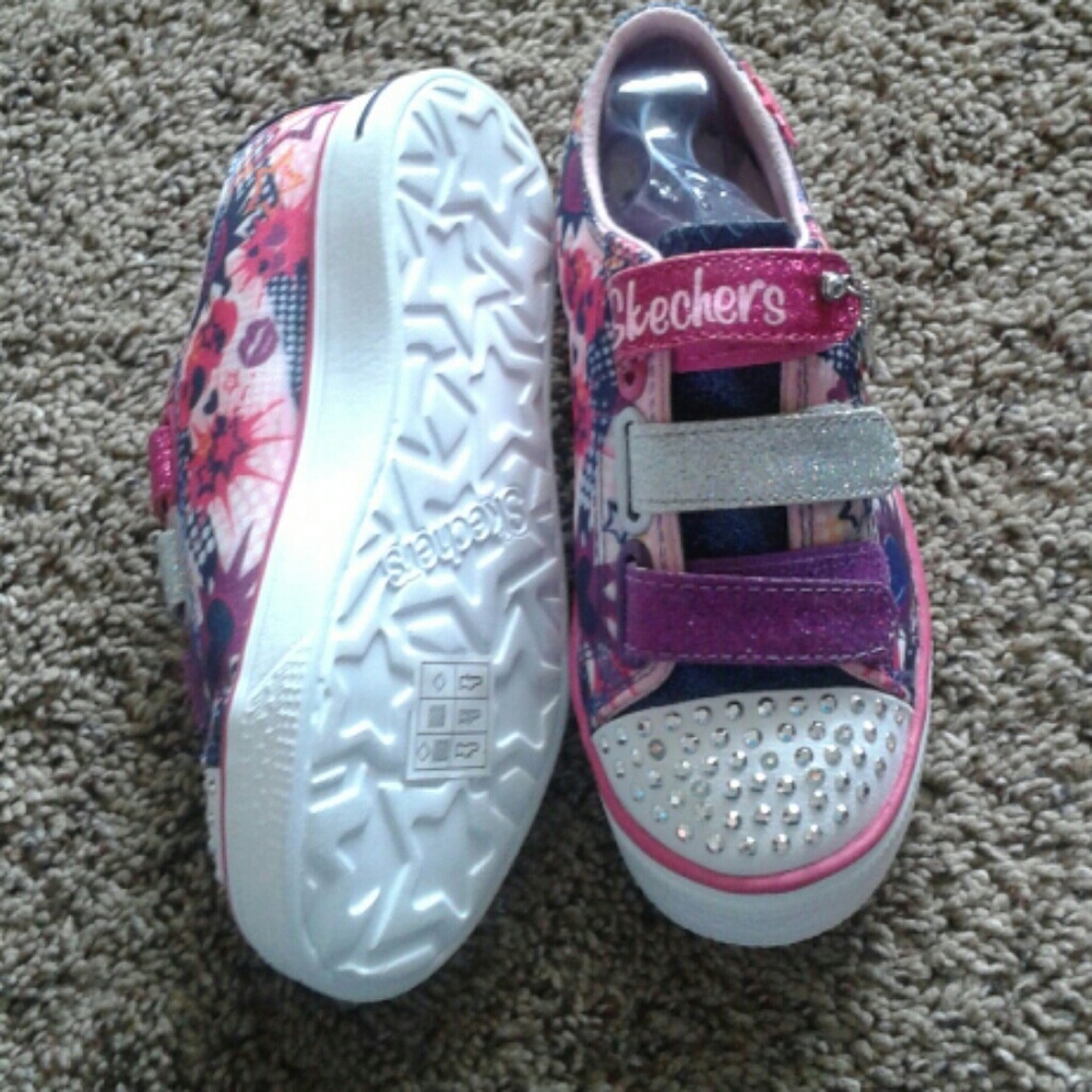 Skechers twinkle toes girls shoes size 11